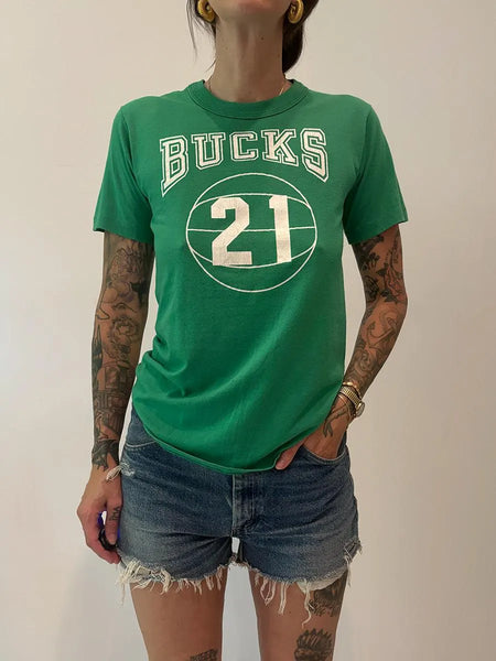 80's Bucks Basketball T-shirt