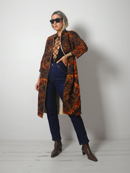 Reversible Batik Print Jacket