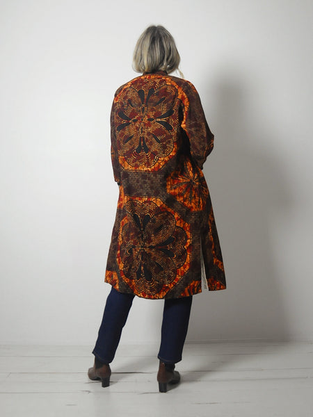Reversible Batik Print Jacket