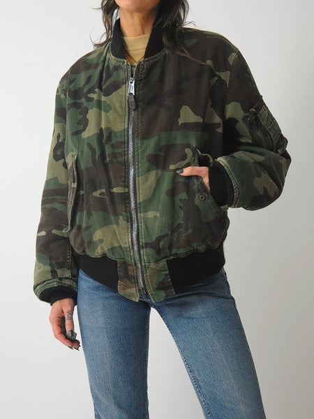 1970's USAF Alpha Industries MA-1 Bomber Jacket