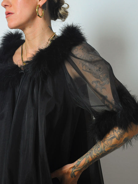 1960's Peignoir Slip Set