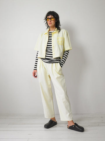 1980's Sherbet 2 Piece Pant Set