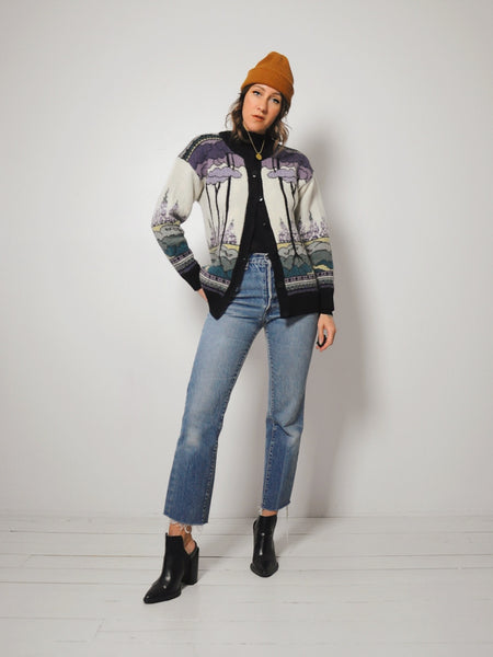 Art Nouveau Forest Sweater