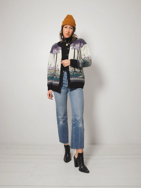 Art Nouveau Forest Sweater
