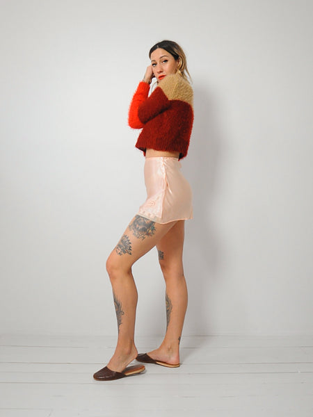 40's Embroidered Tap Shorts