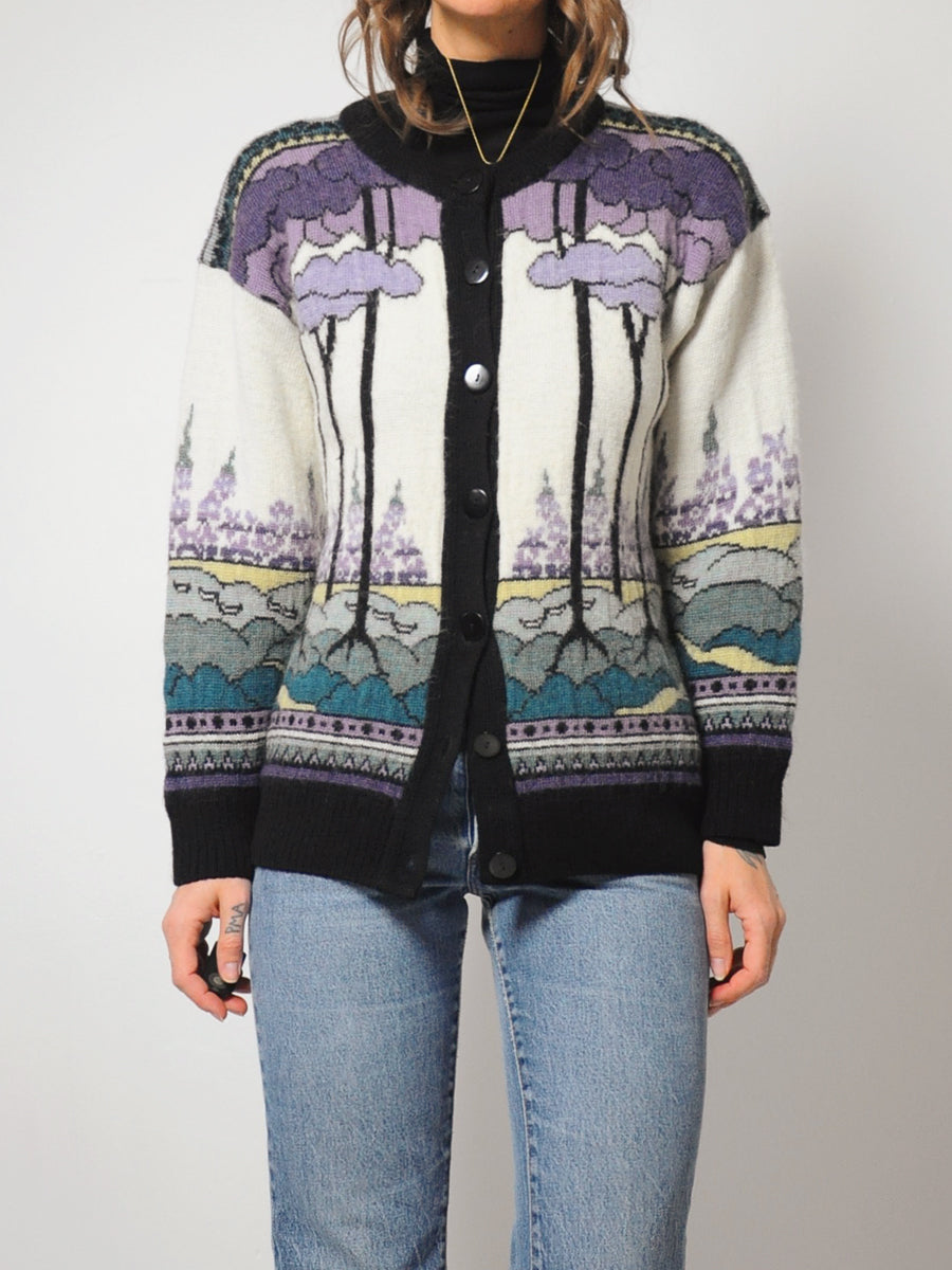 Art Nouveau Forest Sweater