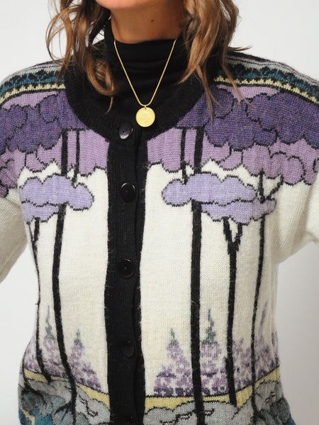 Art Nouveau Forest Sweater