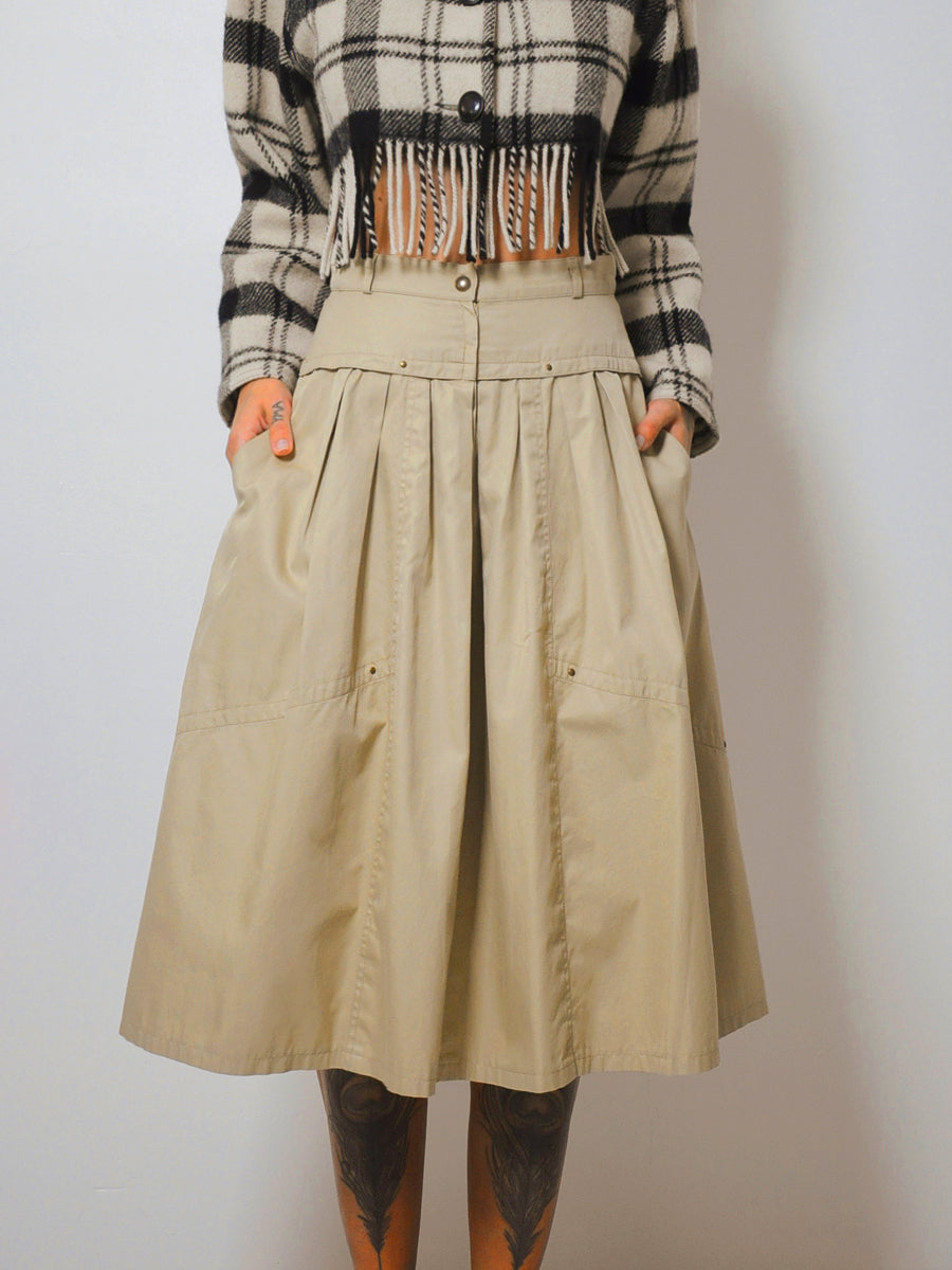 Louis Féraud Pocket Skirt