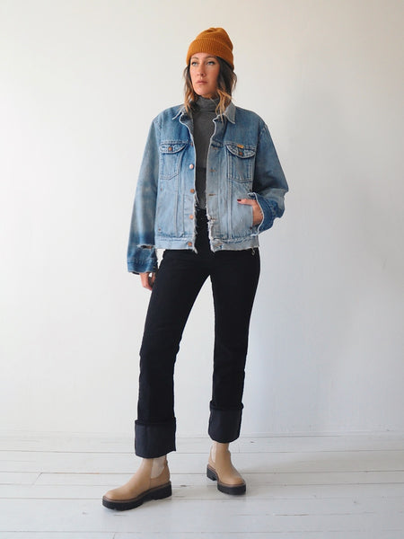 70's Faded Rustler Jean Jacket