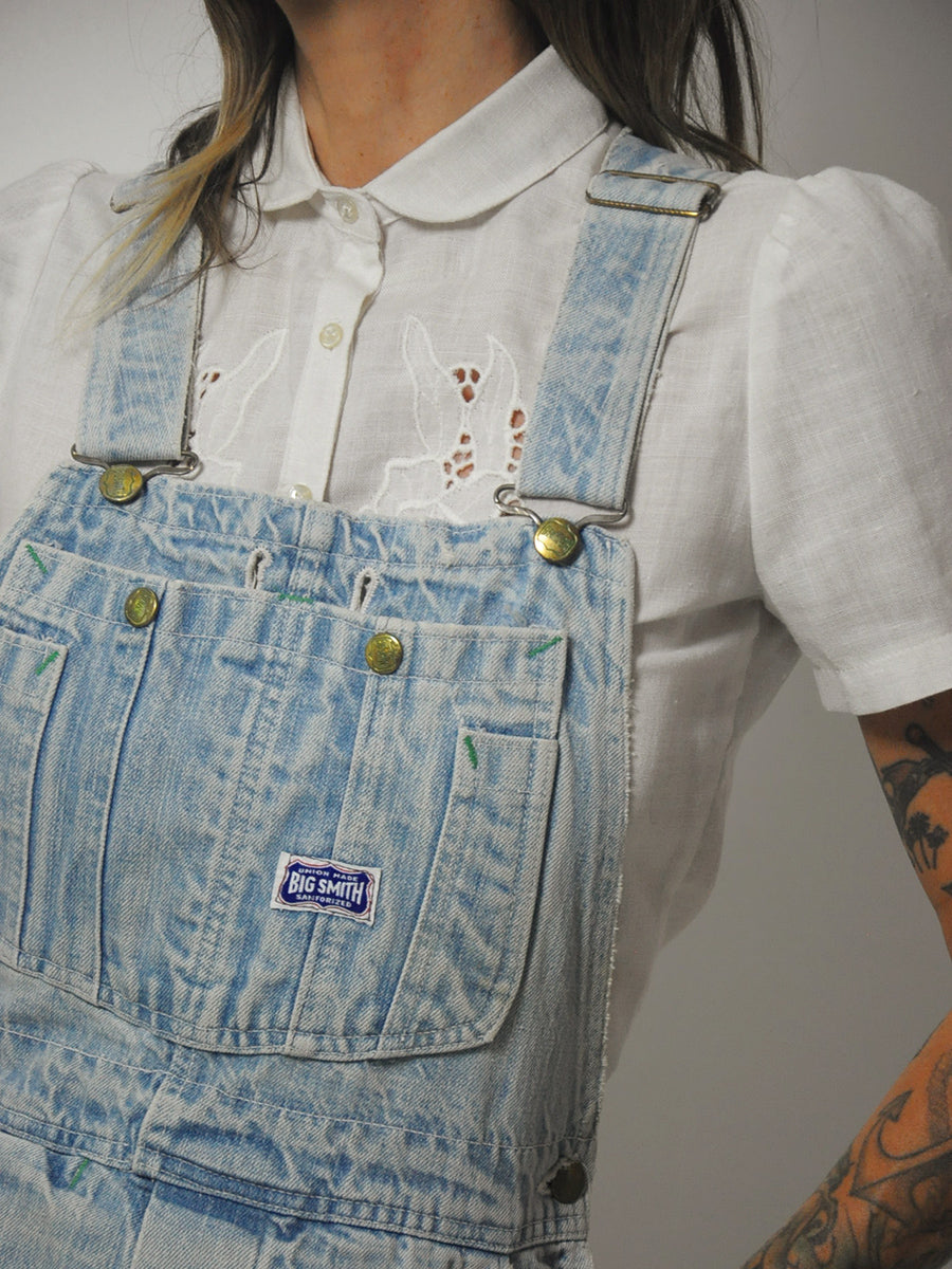1960's Big Smith Faded Overalls