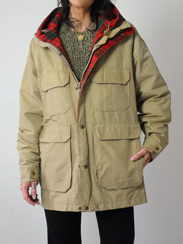 1980's Wheat Woolrich Parka