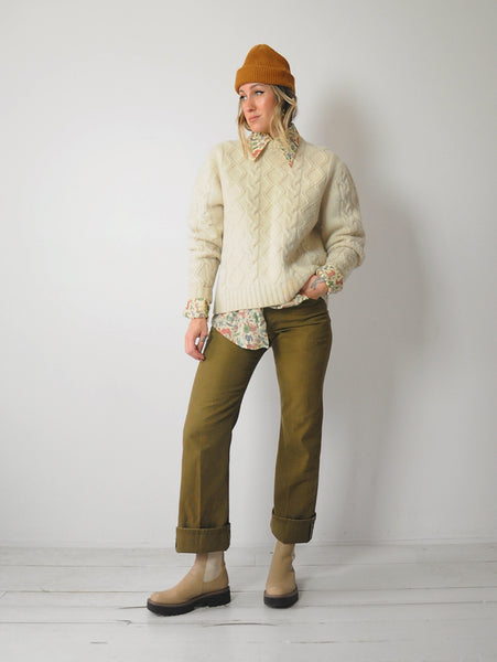 Woolrich Fisherman's knit Sweater