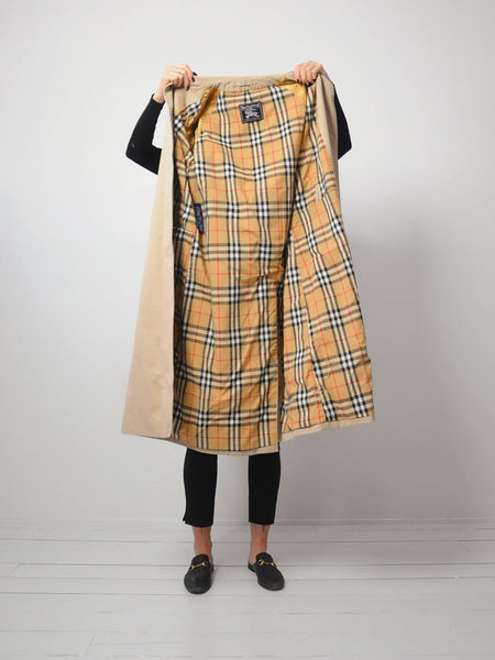 Nova Check Burberry Trench Coat