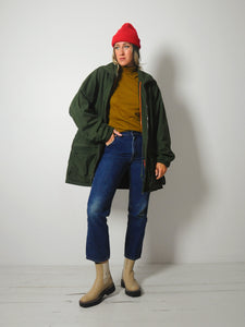 90's Era J.Crew Forest Parka