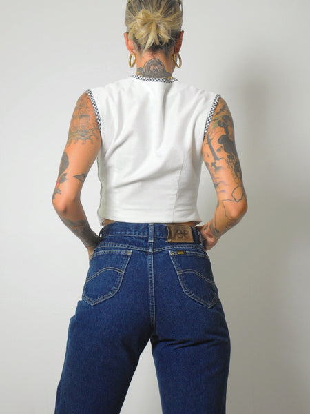 Indigo Wash Lee Jeans 26x27.5