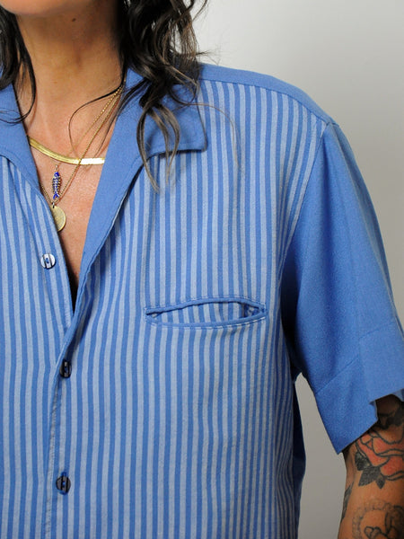 1950's Single stitch Striped Shirt
