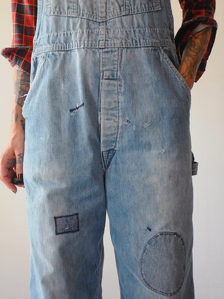 50's OshKosh Patched Overalls