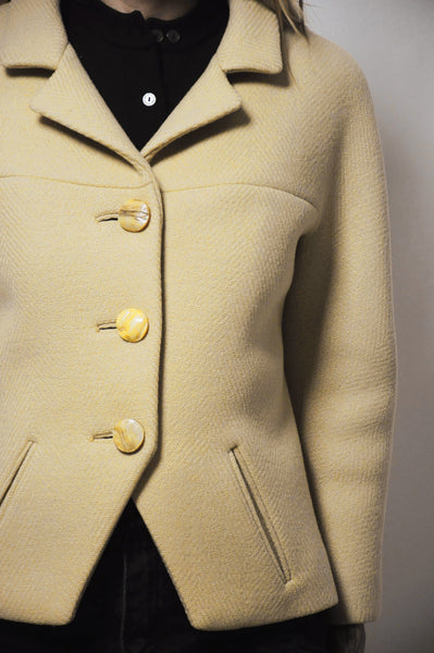 Bill Blass Structured Wool Blazer