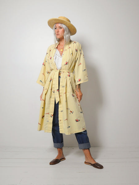 Christian Dior Duck Hunt Robe