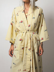 Christian Dior Duck Hunt Robe