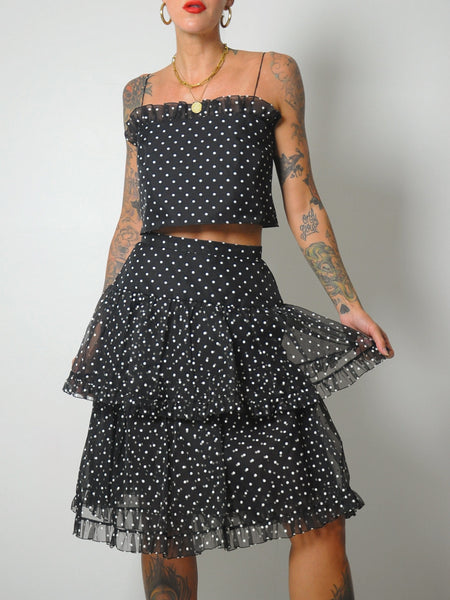 Lillie Rubin 2 Piece Skirt Set