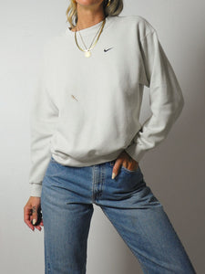 1990's Greige Nike Sweatshirt
