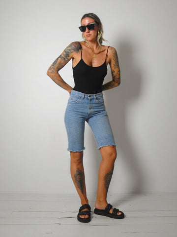 Levi's Longer Cut Off Shorts