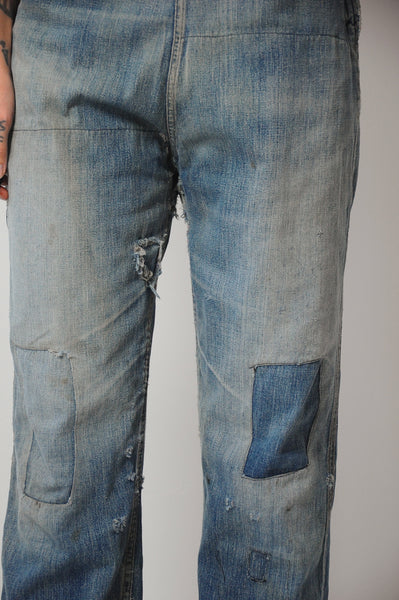 40's Side Zip Jeans 26x28