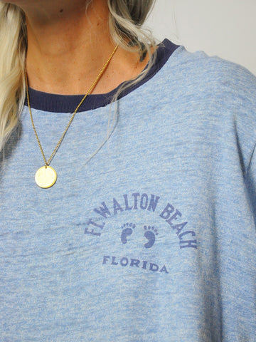 Ft. Walton Beach Ringer Tee