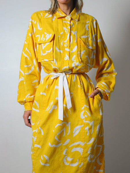 1980's Givenchy Tent Shirt Dress