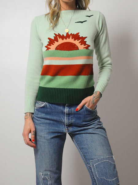 70's Sunrise striped Sweater
