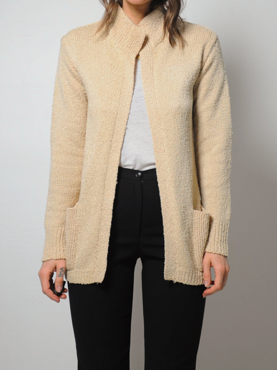 70's Wheat Missoni Cardigan