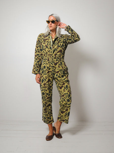 Camouflage Boilersuit Coveralls