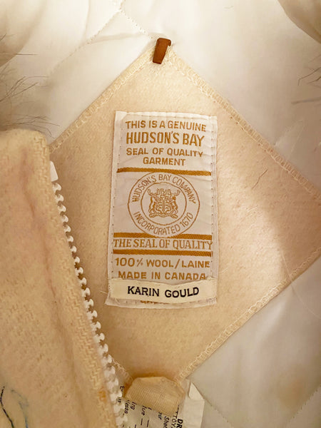 70's Hudson's Bay Embroidered Coat