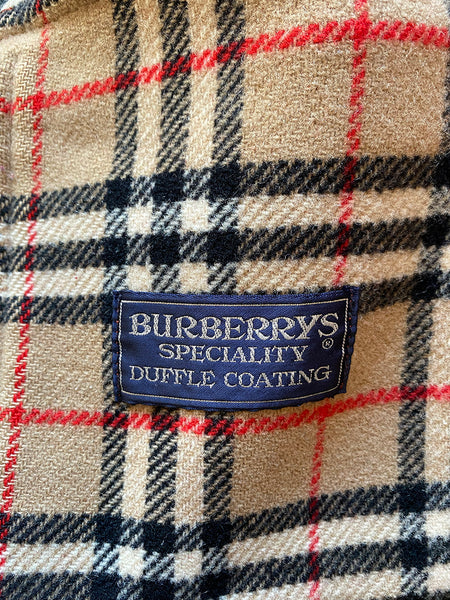1980's Burberry Wool Duffle Coat