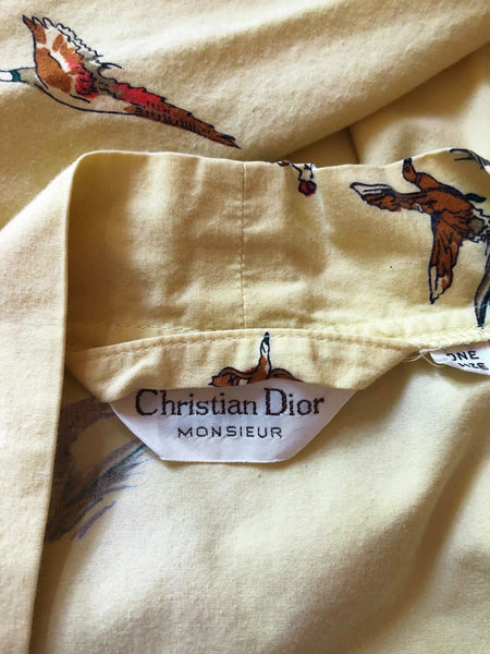 Christian Dior Duck Hunt Robe