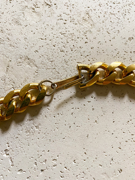 Lion Head Chunky Necklace