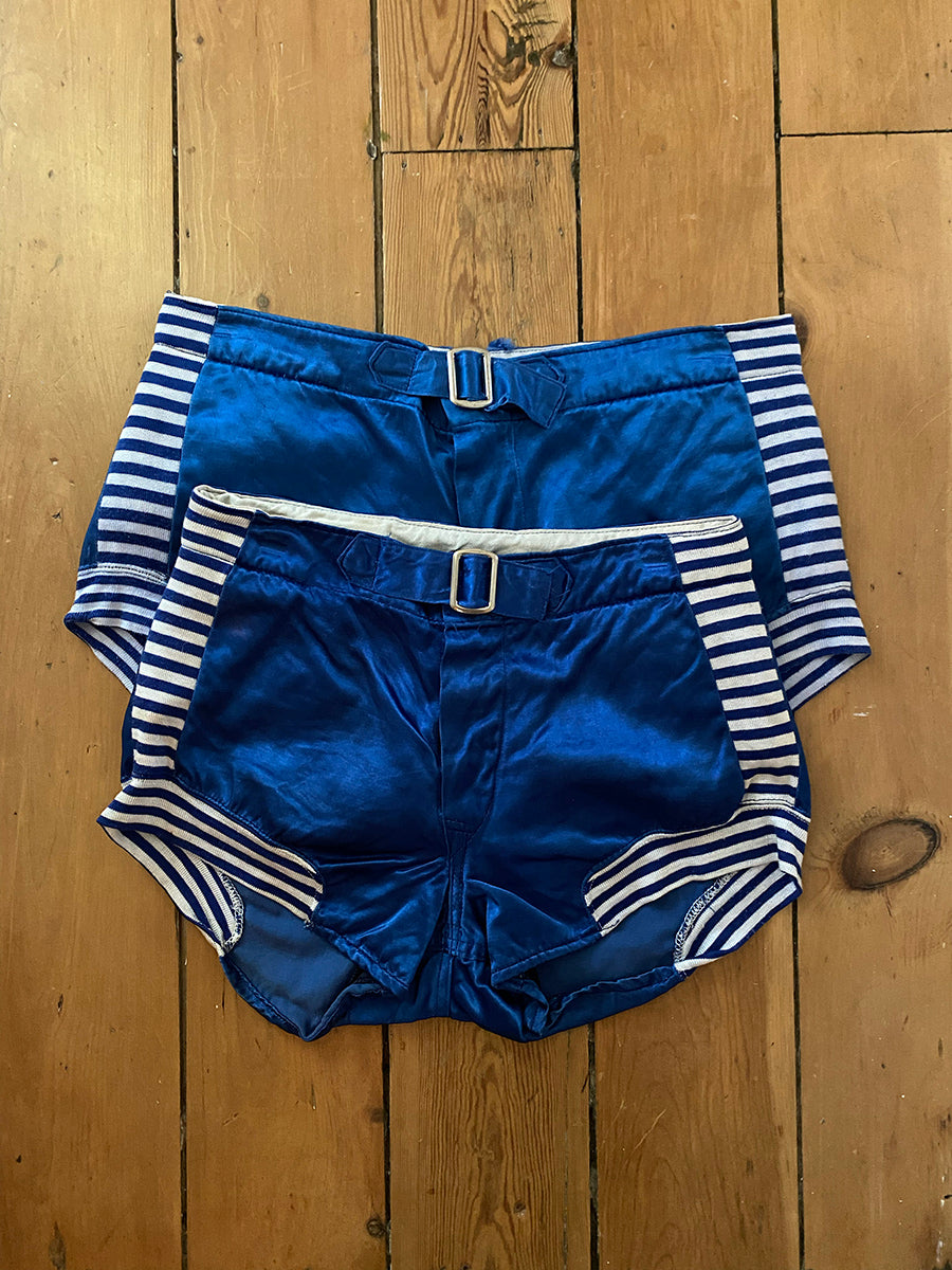 1950's Satin Basketball Shorts