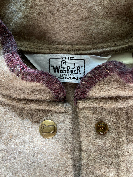 1980's Woolrich Striped Blanket Jacket