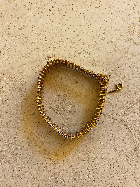 Gold Trifari Chain Bracelet