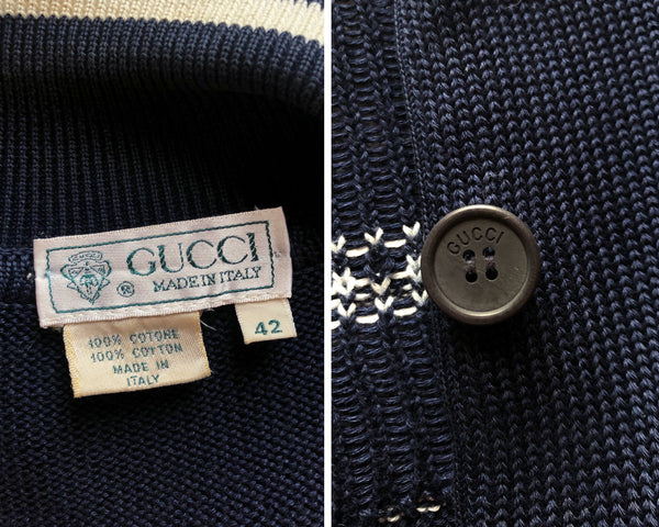 Gucci Sailboat Cardigan