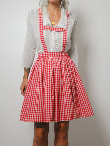 60's Gingham Leipzig Dress