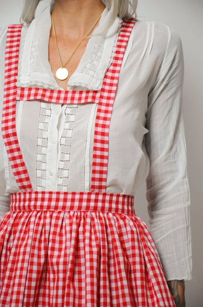 60's Gingham Leipzig Dress