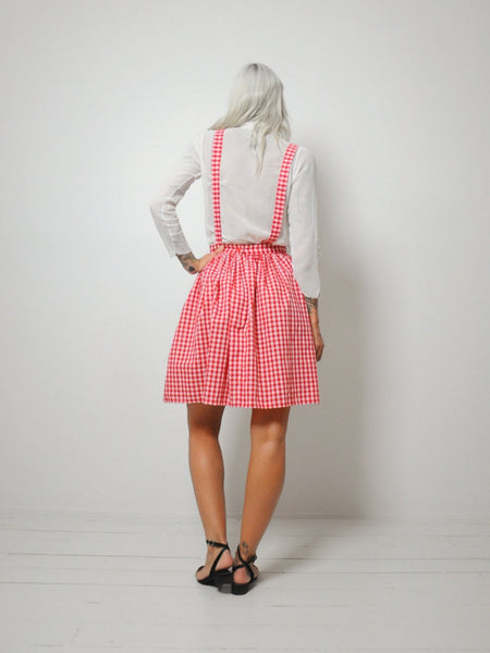 60's Gingham Leipzig Dress