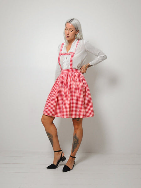 60's Gingham Leipzig Dress