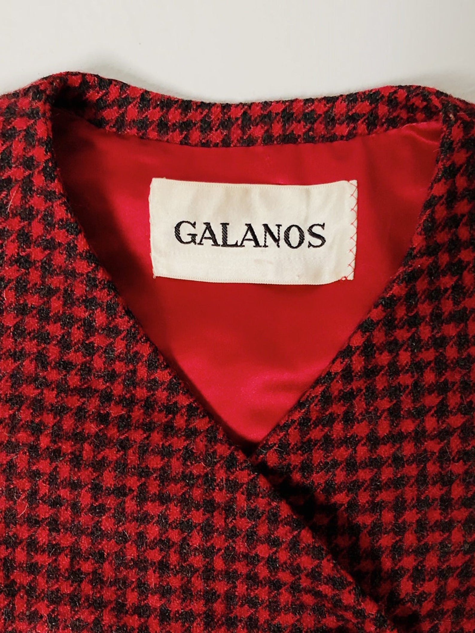 1960's Galanos Round Shoulder Blazer