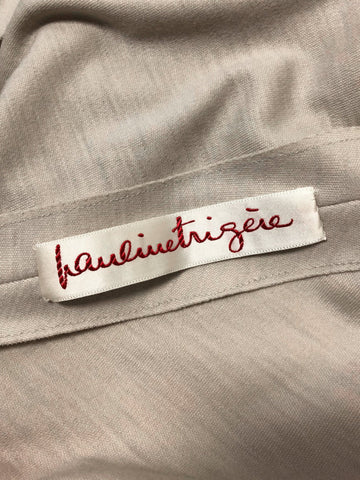 70's Pauline Trigère Peplum Top