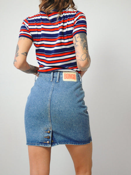 Bongo Denim Mini Skirt