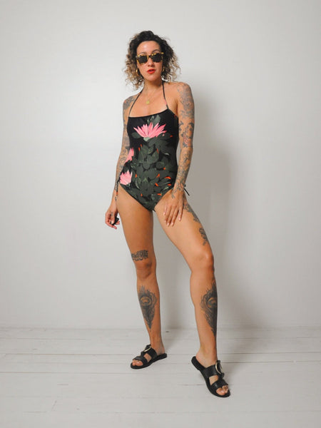 70's Waterlily Swimsuit