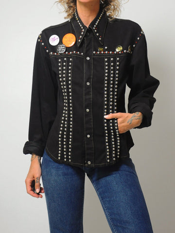 80's Rare Studded Jacket